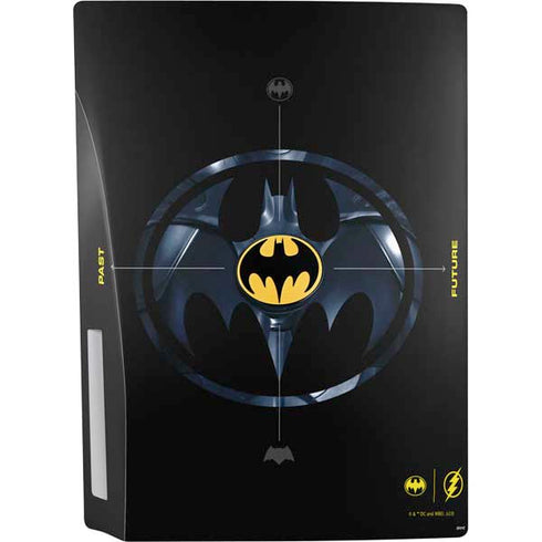 DC Comics The Flash Movie: Batman Multiverse Logos PS5 Console Skin